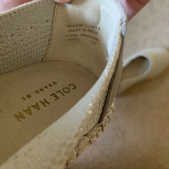 Cole Haan Women’s Cloudfeel Espadrille Flats - 6.5 - Picture 11 of 11